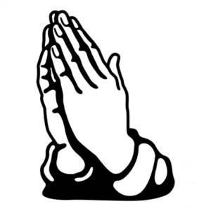 Praying Hands Clipart 11195